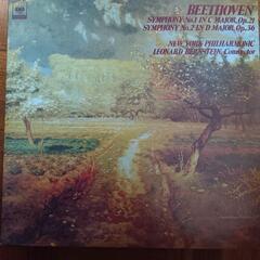 ベートーヴェン交響曲第１番交響曲第２番　バーンスタイン指揮ニュー...
