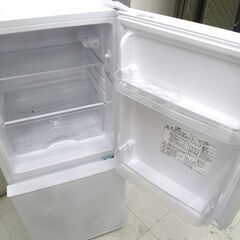 ニトリ 2ドア 冷蔵庫 106L 2020年製 グラシア NTR-106  右開き ホワイト 白 100Lクラス 一人暮らし 単身  キッチン家電 NITORI 苫小牧西店