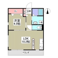 （（１ＬＤＫ））💖伊勢崎市💖敷金礼金０円💖フリーレント１ヶ月付き...