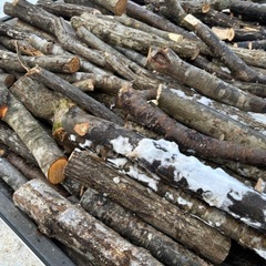 薪に細かく切った木ナラ栗その他混ざり6000円