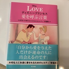 ディズニープリンセス愛を呼ぶ言葉 : 本当に大切なものが分かるヒ...