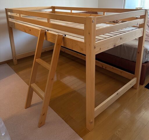 家具の里「国産ヒノキ ロフトベッド」