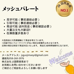 最大10%🈹　新品　メッシュパレート　下取りも承ります