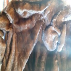 🐺ミンク？の毛皮 最高級品 本革 一点物 分け有り特価！？