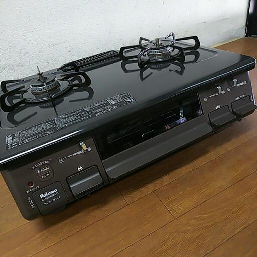 パロマ ガステーブル ガスコンロ IC-S806BM-R 都市ガス用 2021年製 