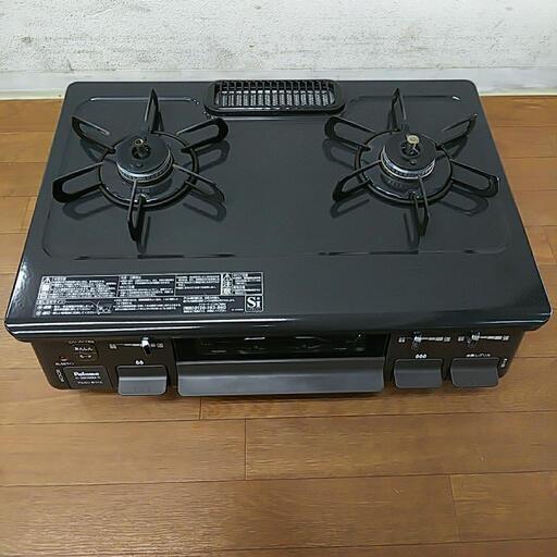 パロマ ガステーブル ガスコンロ IC-S806BM-R 都市ガス用 2021年製