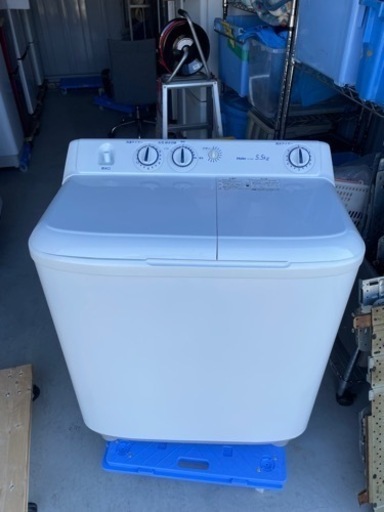 美品　ハイアール  5.5kg二層式洗濯機　JW-W55E 2018年製