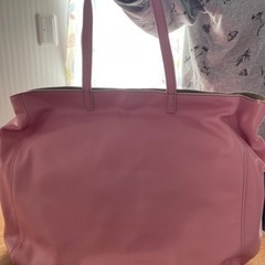 新品　キソラ　ピンク色のトートバッグ　