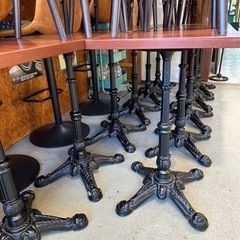 イステーブルセット11脚　中古品　飲食店