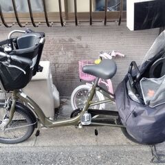 子供乗せギア付き自転車