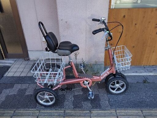 美品☆[MAXユニバーサル]Cool’cl’e-S(クークル)12吋 四輪自転車 アルミ/変速なし/サクラピンク
