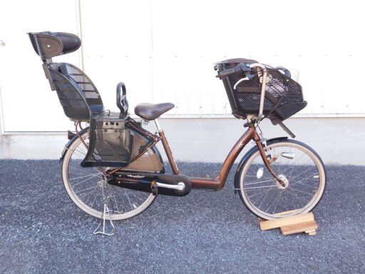 ブリヂストン　Angelino　シティサイクル　子供乗せ3人乗り仕様（幼児2人同乗基準適合車）　内装3段変速　オートライト　前22インチ/後26インチ　ブラウン　車体極めて良好!　売れてます!　早い者勝ち!　m5