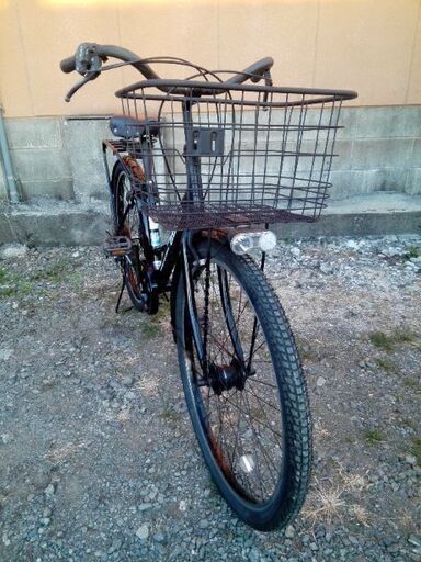 26インチ6段変速シティサイクル