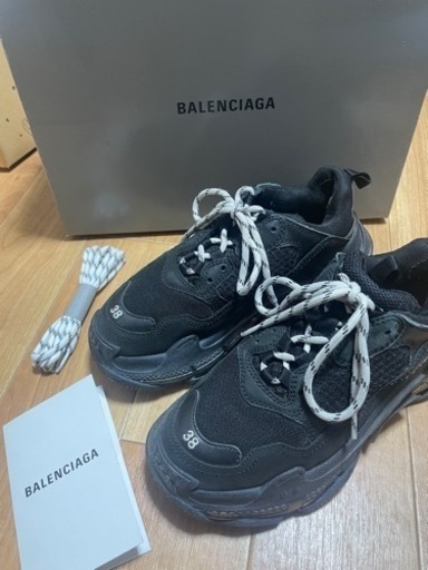 バレンシアガ BALENCIAGA トリプルs 38