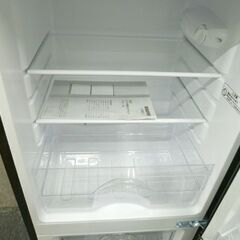 2022年製 2ドア冷蔵庫 106L ニトリ NTR-106WH Nグラシア ブラック 100Lクラス 札幌 北20条店