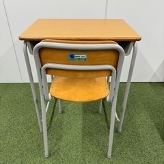 ＜引取済み＞【状態極良】 KOKUYO製　学校机　椅子　セット