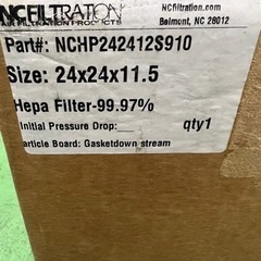 HEPAフィルター　ACSI FORCE AIR 2000EC用