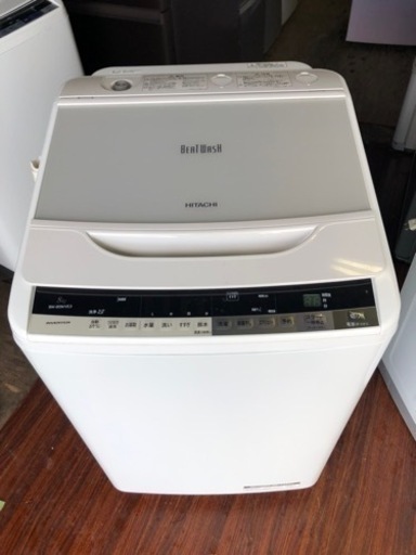 福岡市内配送設置無料　HITACHI(日立)の8.0kg全自動洗濯機「BW-80WVE3」