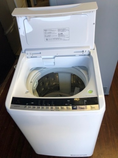 福岡市内配送設置無料 日立 全自動洗濯機 ビートウォッシュ 8kg  