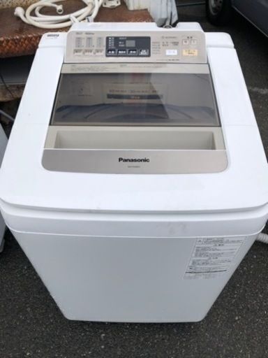 福岡市内配送設置無料　パナソニック Panasonic NA-FA90H1-N [全自動洗濯機 9kg 即効泡洗浄 エコナビ搭載 シャンパン]