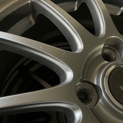 取引中15インチアルミホイール、ブリヂストンスタッドレス