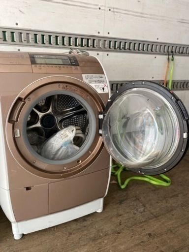 福岡市内配送設置無料　HITACHI(日立)の11.0kgドラム式洗濯乾燥機「BD-V110E3R 福岡市内配送設置無料 HITACHI(日立)の11.0kgドラム式洗濯乾燥機「BD