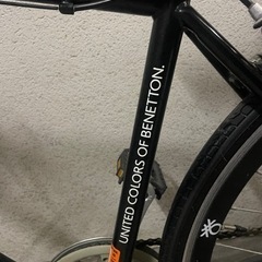 ベネトン クロスバイク 黒