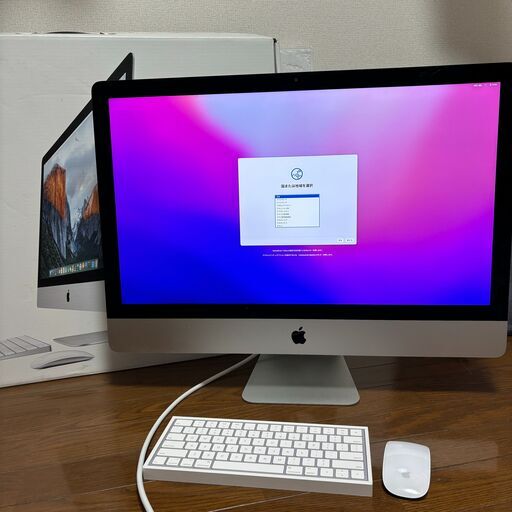iMac (Retina 5K, 27-inch, Late 2015) 箱付き