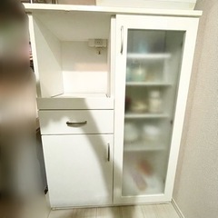 ニトリ　レンジボード　食器棚