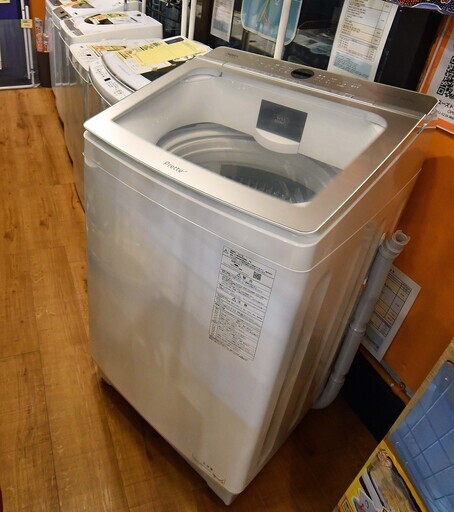●近郊格安配送可(^^♪●大容量　14ｋｇ洗い(^^♪　アクア　2021年製　AQW-GVX140J 中古品●相模原　横浜　神奈川●AQUA●