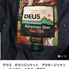 デウス　ダウンジャケット　アウタージャケット　サイズXL　大きめ　極美品