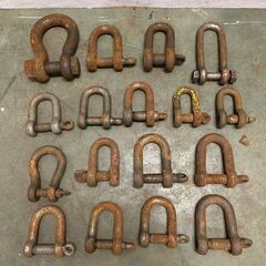 シャックル WLL  長シャコ 2.0t~5.0t まとめ売り