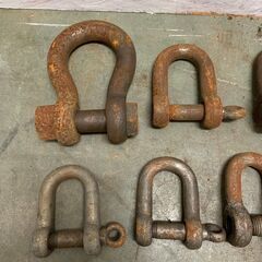 シャックル WLL  長シャコ 2.0t~5.0t まとめ売り