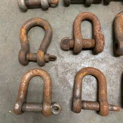 シャックル WLL  長シャコ 2.0t~5.0t まとめ売り