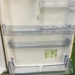 AQUA  3ドア 冷蔵庫 AQR-KS27G アクア 272L 自動製氷機 新生活 ロータイプ 大容量 キッチン 生活家電