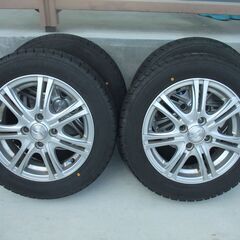 スタッドレスタイヤ・ホイールセット　155/65R14  GOOD YEAR　ICE-NAVI7