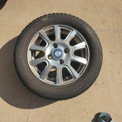 155/65R13 スタッドレスタイヤ アルミホイール 4本セット