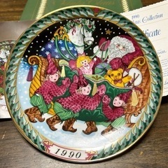 ビングオーグレンダール　１９９０年・イヤープレート　プレート皿