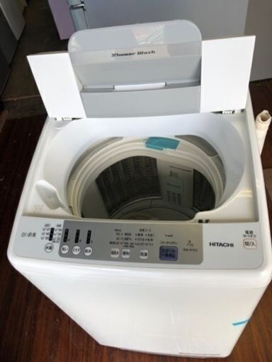 福岡市内配送設置無料 日立 全自動洗濯機 シャワー浸透洗浄 7kg NW  