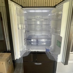 ジ0111-4MITSUBISHI 三菱　6ドア冷蔵庫（MR-JX53X-RW1）