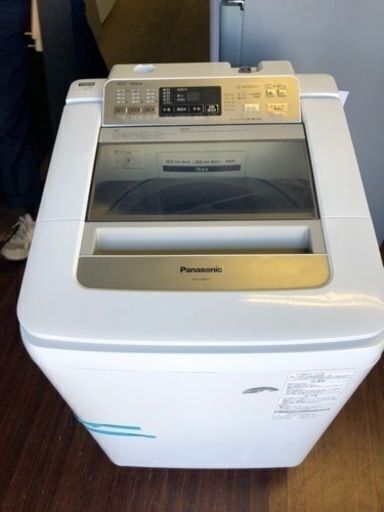 福岡市内配送設置無料　パナソニック Panasonic NA-FA80H1-N [全自動洗濯機（8kg）シャンパン]