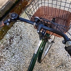 536、オシャレサイクル26インチ緑
