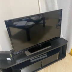 液晶テレビ(SHARP32型)&テレビ台