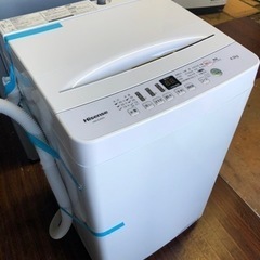 福岡市内配送設置無料 ハイセンス 4．5kg全自動洗濯機 エディオン 