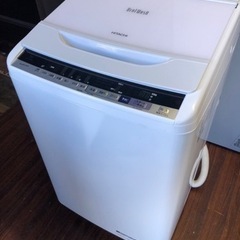 福岡市内配送設置無料　日立 HITACHI BW-V80B W [ビートウォッシュ 全自動洗濯機 （8kg） ホワイト]