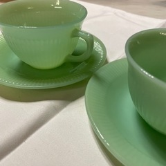 Fire king ティーセット