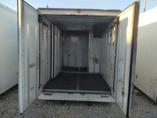 【匝瑳市】横観音扉付き 保冷コンテナ (No.N-42) 長さ約354cm×幅187cm×高さ224cm (株)トラストカーゴ 匝瑳コンテナ販売所 自社配送可 匝瑳市】横観音扉付き 保冷コンテナ (No.N-42) 長さ約354cm×幅187cm×高