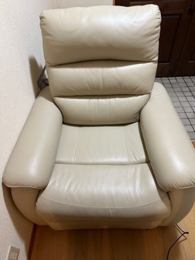 決定❗★ニトリ　リクライニングソファ　レザー美品