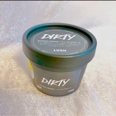 【新品未開封】LUSH dirty シェイビングクリーム　100g