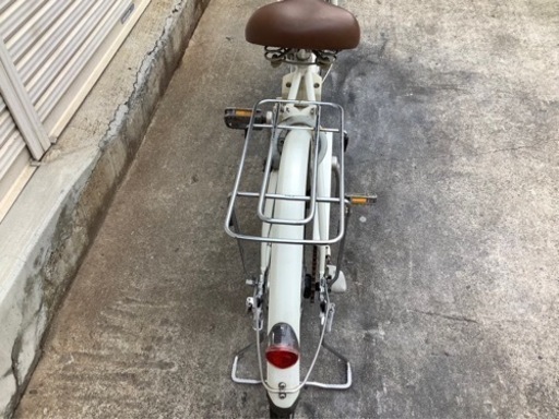 273 サンヨー電動アシスト自転車ENELOOP bike 24インチ ホワイトアルミ